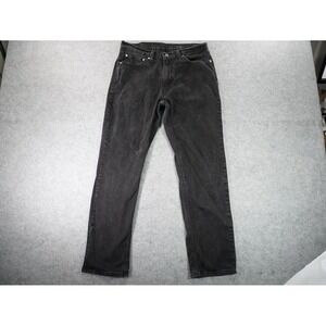 Levi's 541 Jeans Mens 36x34 Fits 33x31 Black Athletic Fit Denim‎